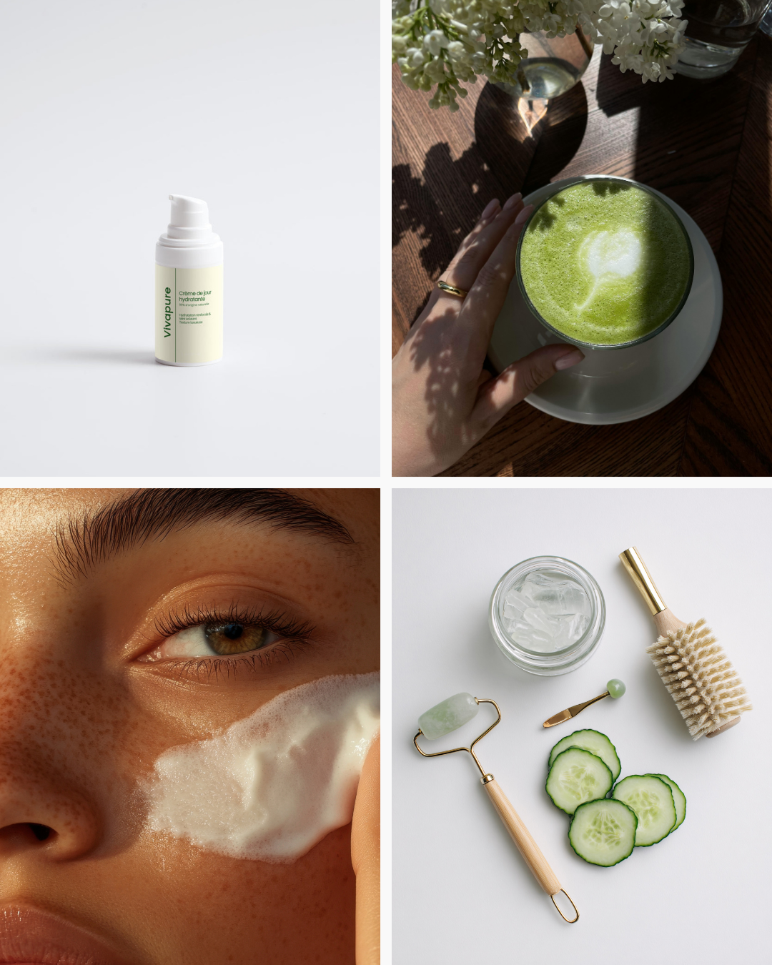 Démonstration à domicile de produits de beauté Vivapure