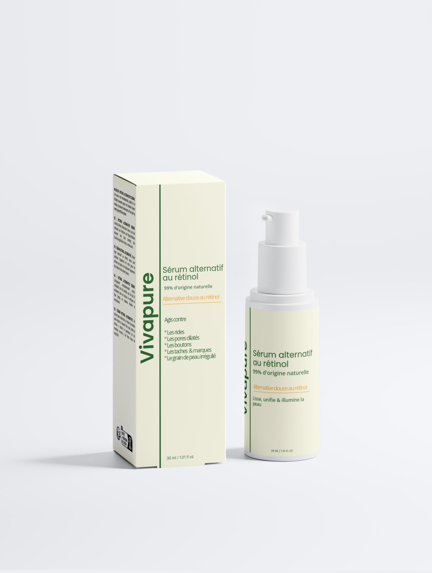 Sérum Éclat & Lissage – Alternative Naturelle au Rétinol